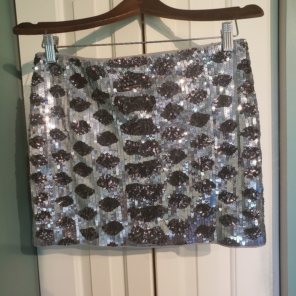 Sequin skirt